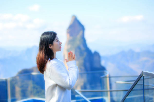 造型|梦游天姥吟留别，神仙居登高祈福，赏世界最高天然观音像