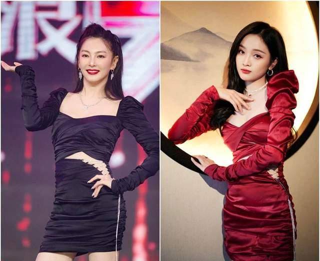 身材 明星撞衫修罗场:杨幂唐嫣连环撞,杨颖远看像礼仪小姐