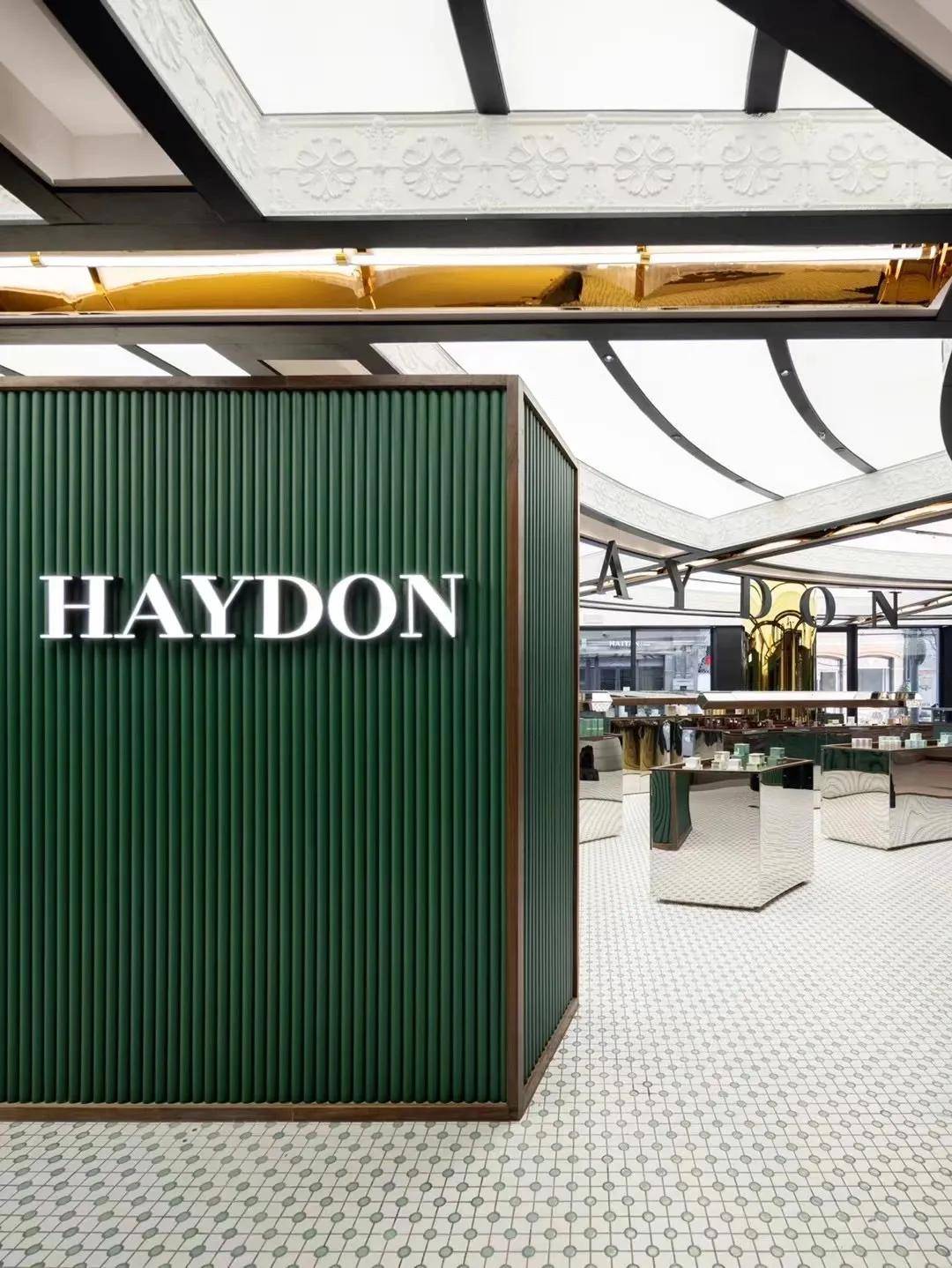 品牌魔都首店！火遍全网的「HAYDON黑洞」来啦，get氛围感大片！