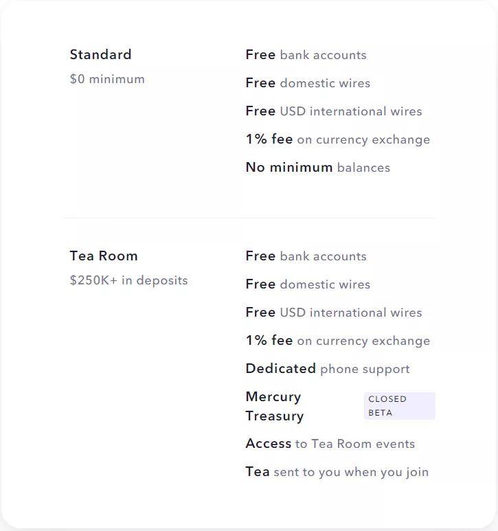 公司账户 | 美国水星银行(mercury bank) — 专为跨境贸易打造的新型银行
