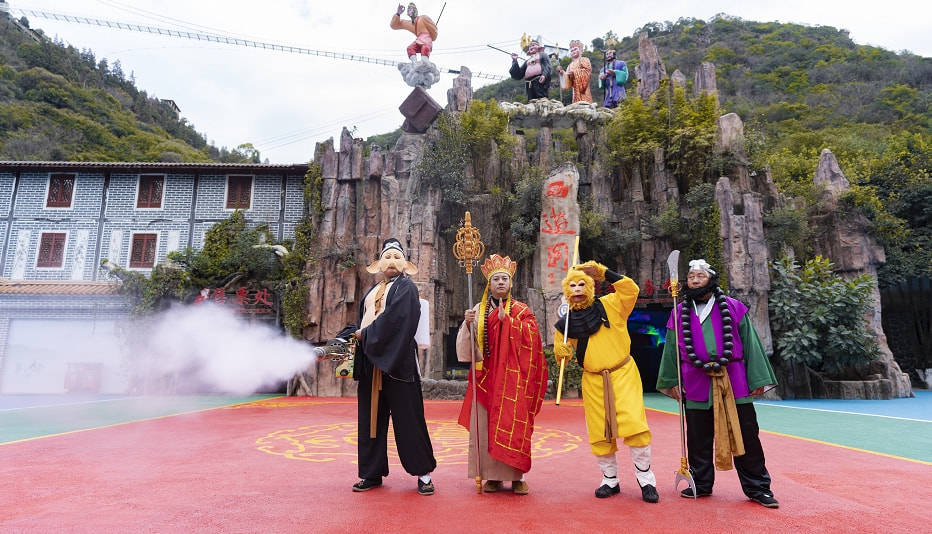 云南西游洞景区强化细化疫情防控举措全方位保障游客游览安全