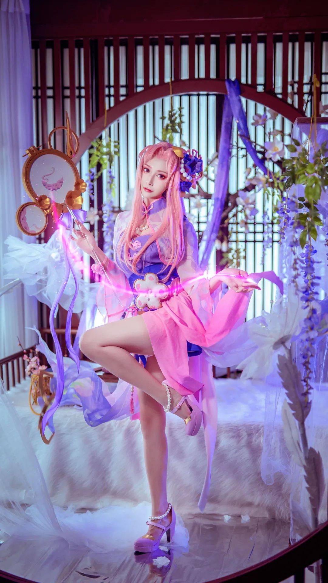 cos:王者荣耀王昭君乞巧织情cos正片@糖糖_fufu_bcy_盘望果