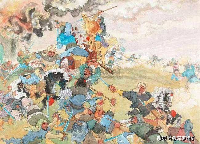北宋农民起义形势图图片