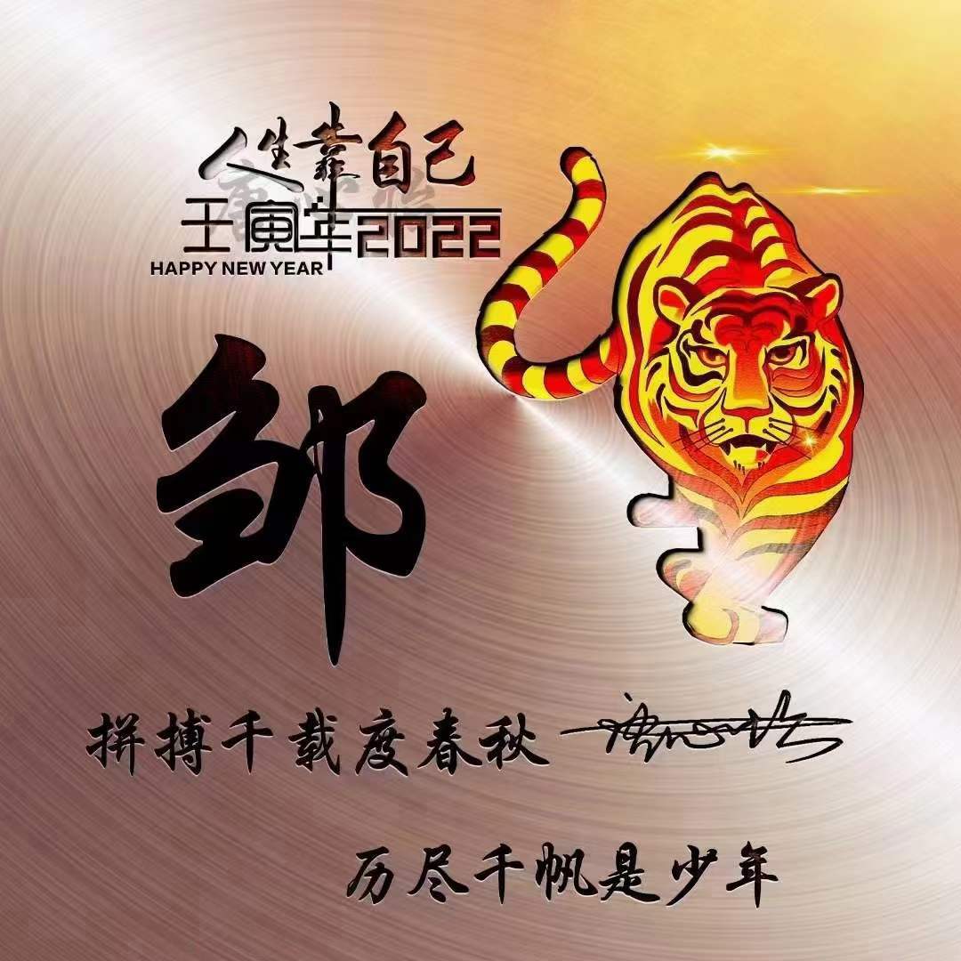 明煊 2022你的微信头像该换了，39张虎年3D高端精致签名头像，有你的吗