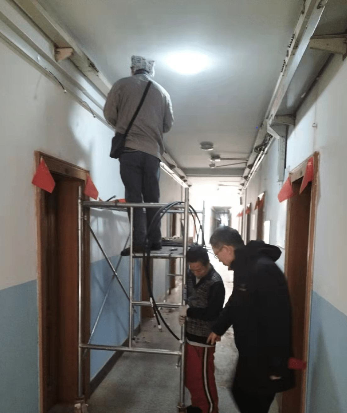 威海移动高区建维部“虎力全开” 提速校园5G建设