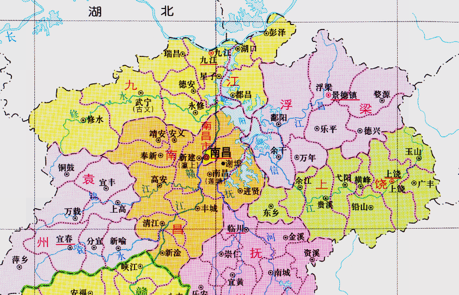 安徽与江西的区划变动安徽省的1个县为何划入了江西省