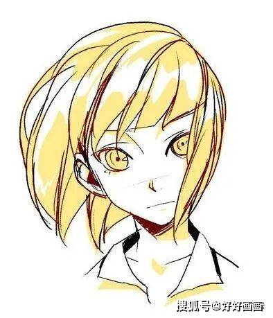 发型不同长短的人物发型怎么绘画?