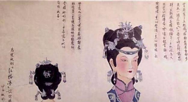 角色|87《红楼梦》杨树云的设计手稿，陈晓旭太像了，仿佛从画中走出来