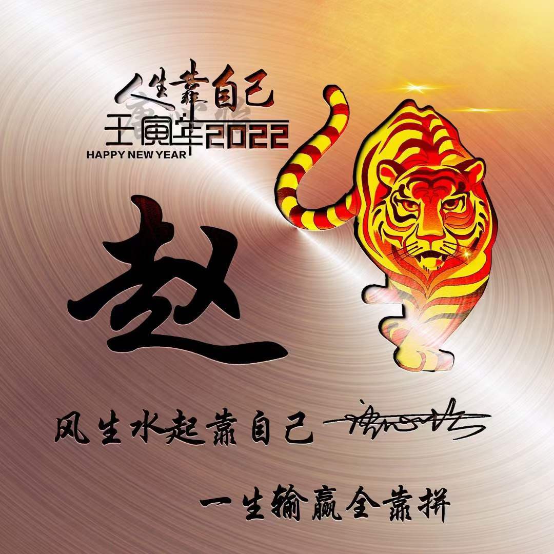 张姓带虎图霸气头像图片