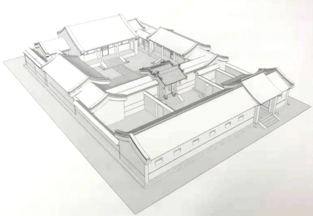 中规中矩的"中国范":北京四合院的典型布局_院子_院落_大门