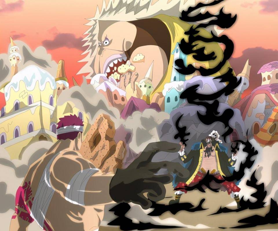 四皇|海賊王1040話：大媽戰敗后的連鎖反應，黑胡子撿漏，紅發來和之國