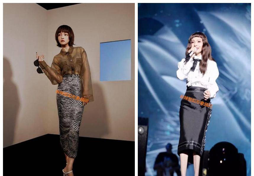左图 小个子向张韶涵学穿搭,哪些可学,哪些是她穿也难看,你要回避的