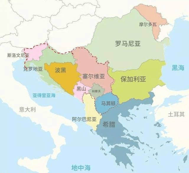 世界地图 科索沃图片