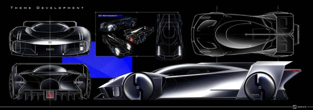 Bhance 超概念设计作品！凯迪拉克Galahad 2030、极氪007 LMPE ：Bhance最新热门设计