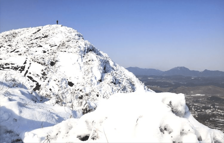 小时候|家乡的风景：插旗山