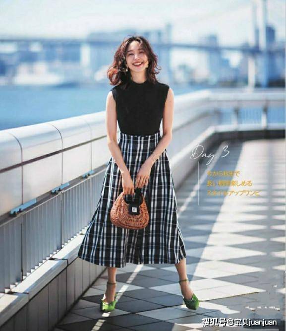 短裙 春天穿裙子，选长款好还是短款好？学会按身高选，不仅显瘦还增高