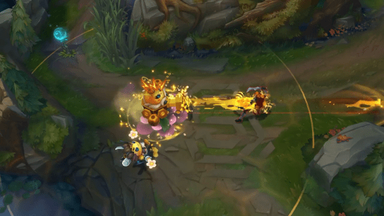 英雄联盟小蜜蜂系列新皮肤亮相大胖蜂努努滚蜂蜜咯