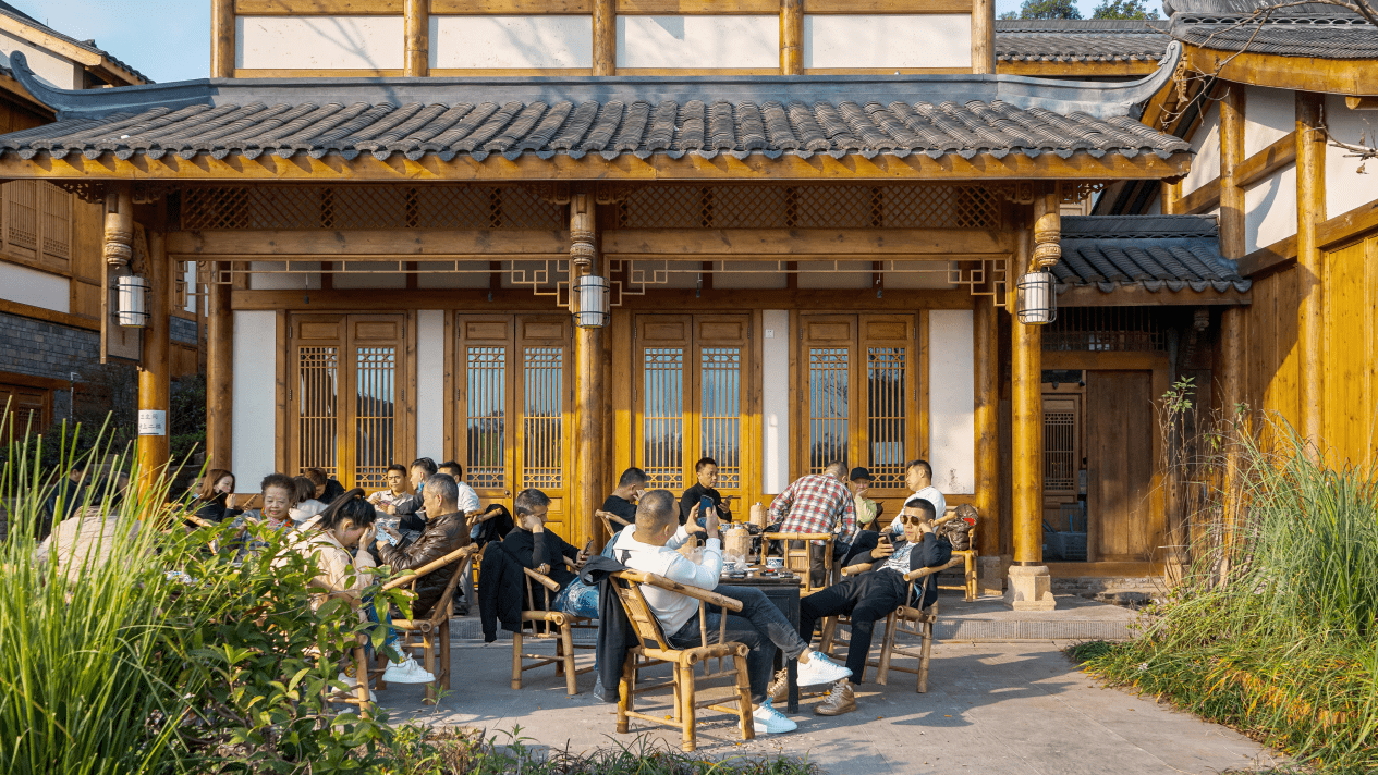 文化|乡村旅游林盘景区篇：双流区官塘村，林盘与建筑的交响