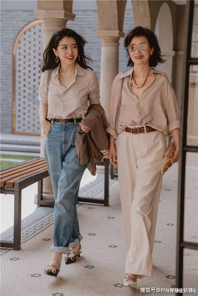 面料 看了三木妈妈的春季穿搭,才发现:再过30年,你穿衣也不如她时尚