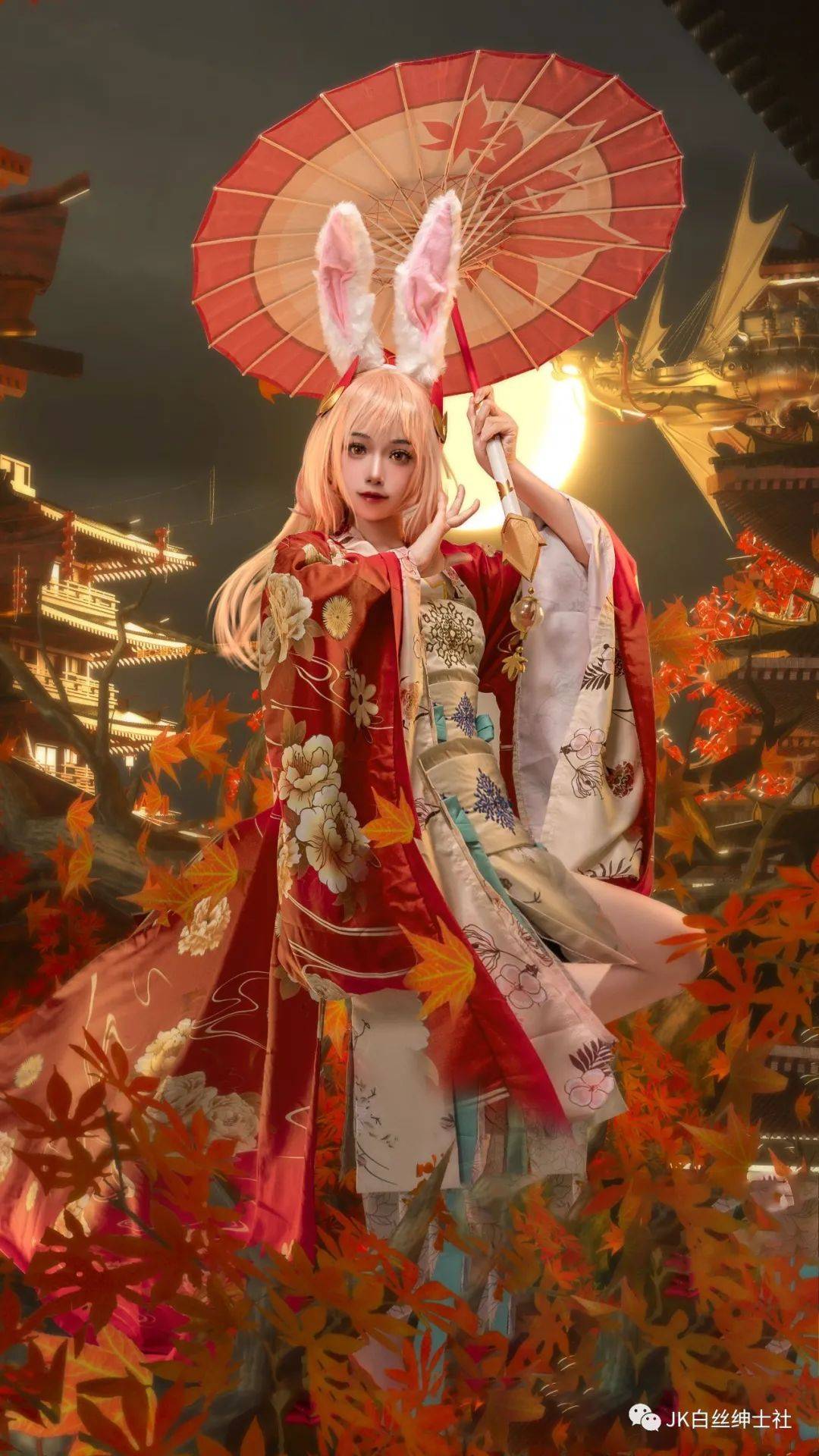 cos:王者荣耀公孙离惊鸿舞@岑伊_花间_wb_摄影