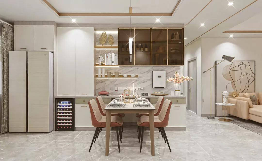 等装第二套房一定要装餐边柜坚决做满墙