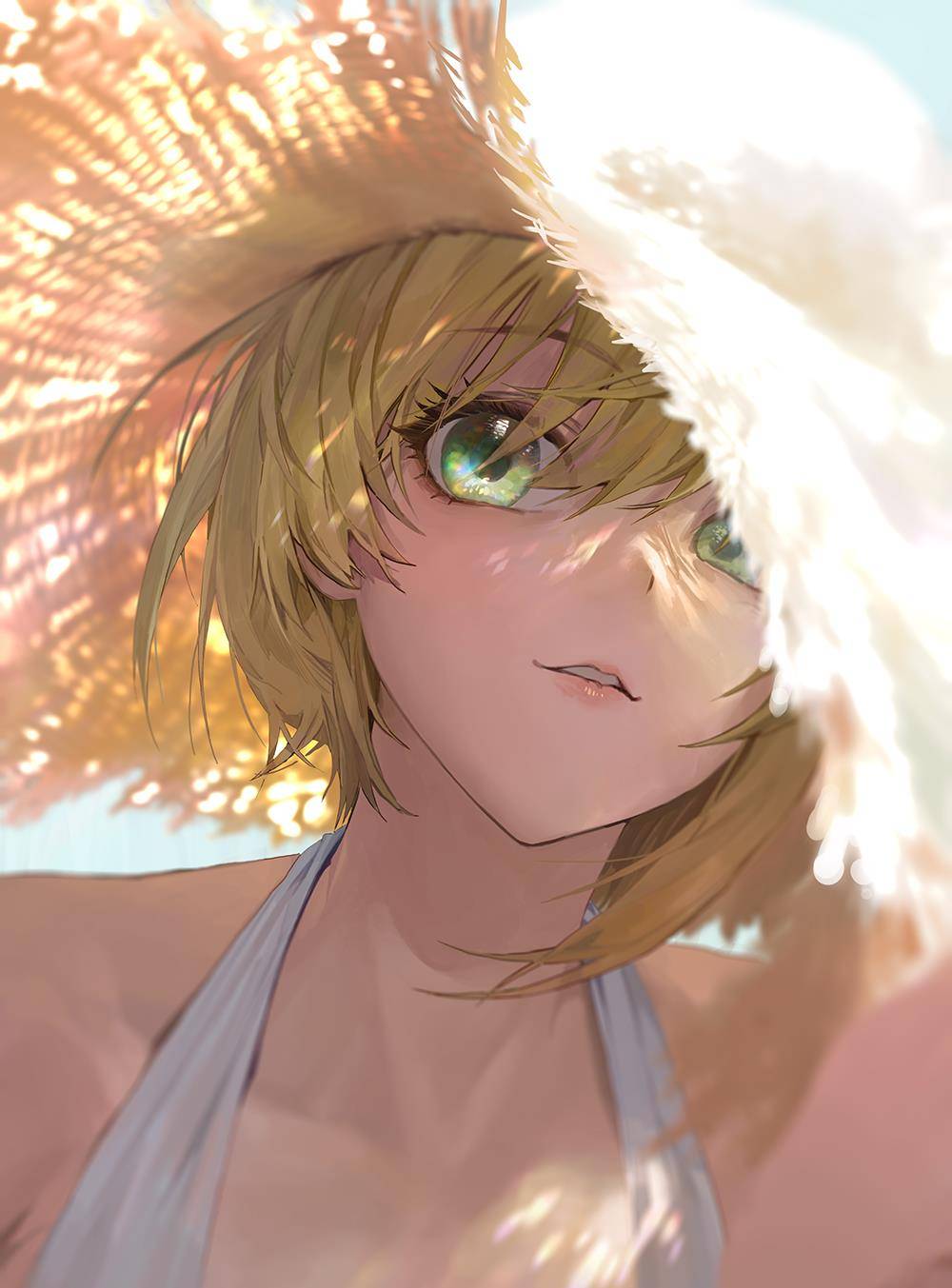 二次元好看小姐姐「第121期」魅惑金发小_法国_偶像_zhixi