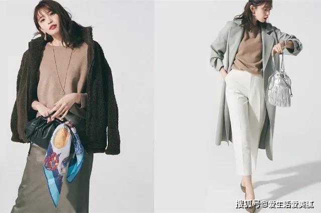 右图 嘉宜的小课堂|:说流行亮丽色,但经典米色还是稳赢,与7种基础色相配轻松高级