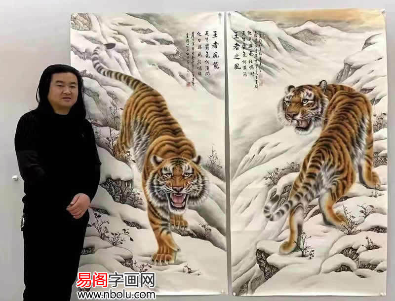 徐州画虎第一人图片