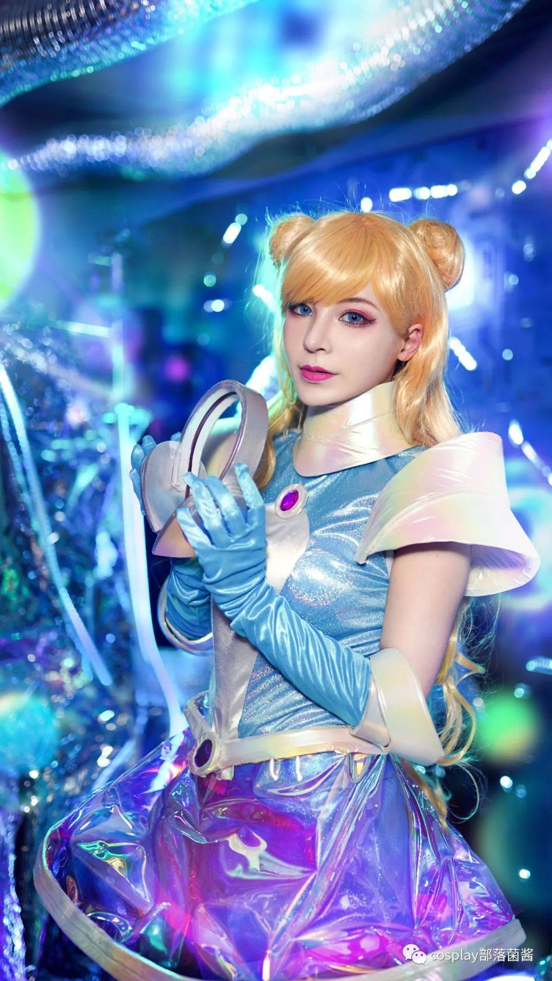 cos:英雄联盟拉克丝太空律动皮肤cos正片@嚎哭深渊王者枫