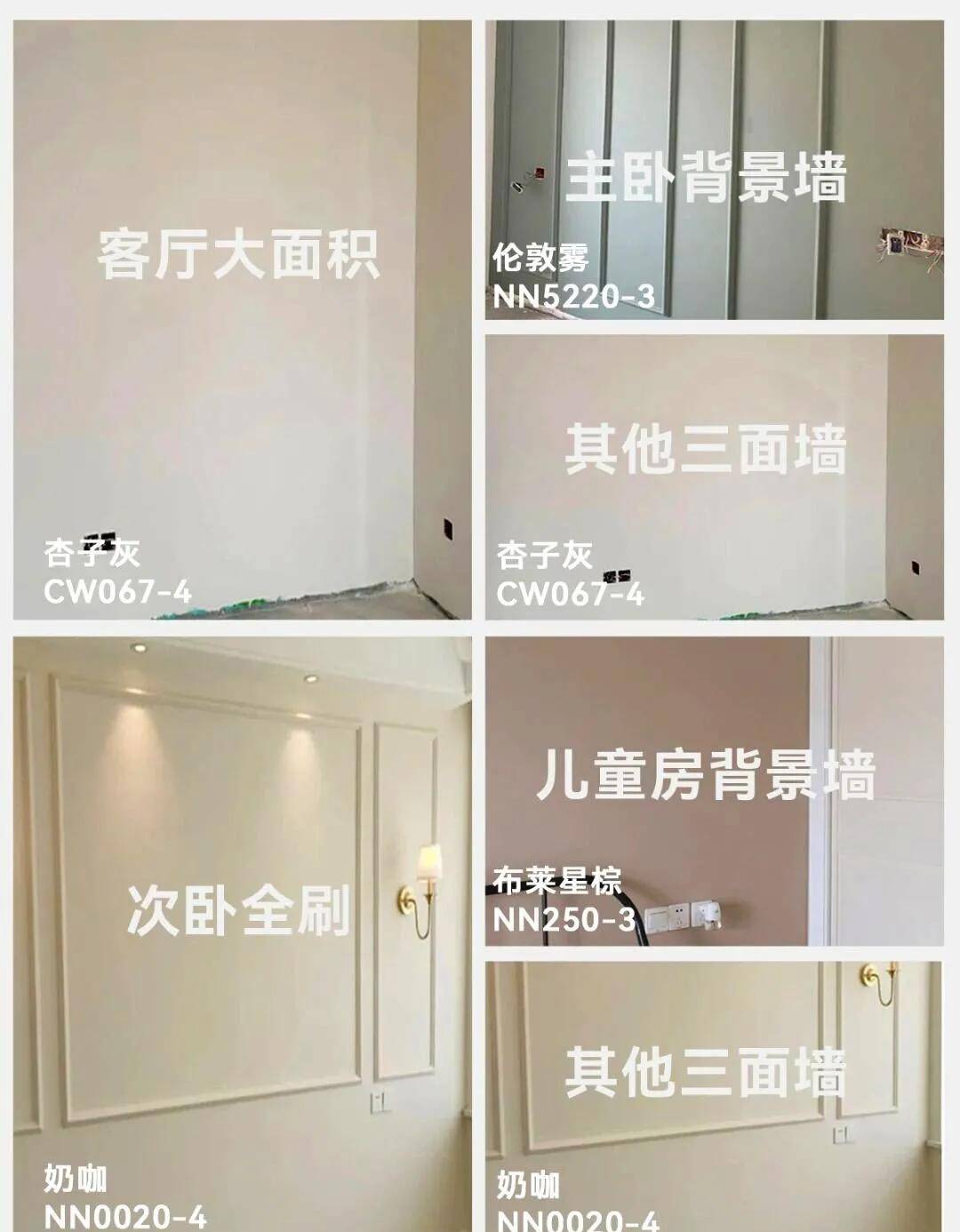 设计分享全屋颜色搭配设计实拍图