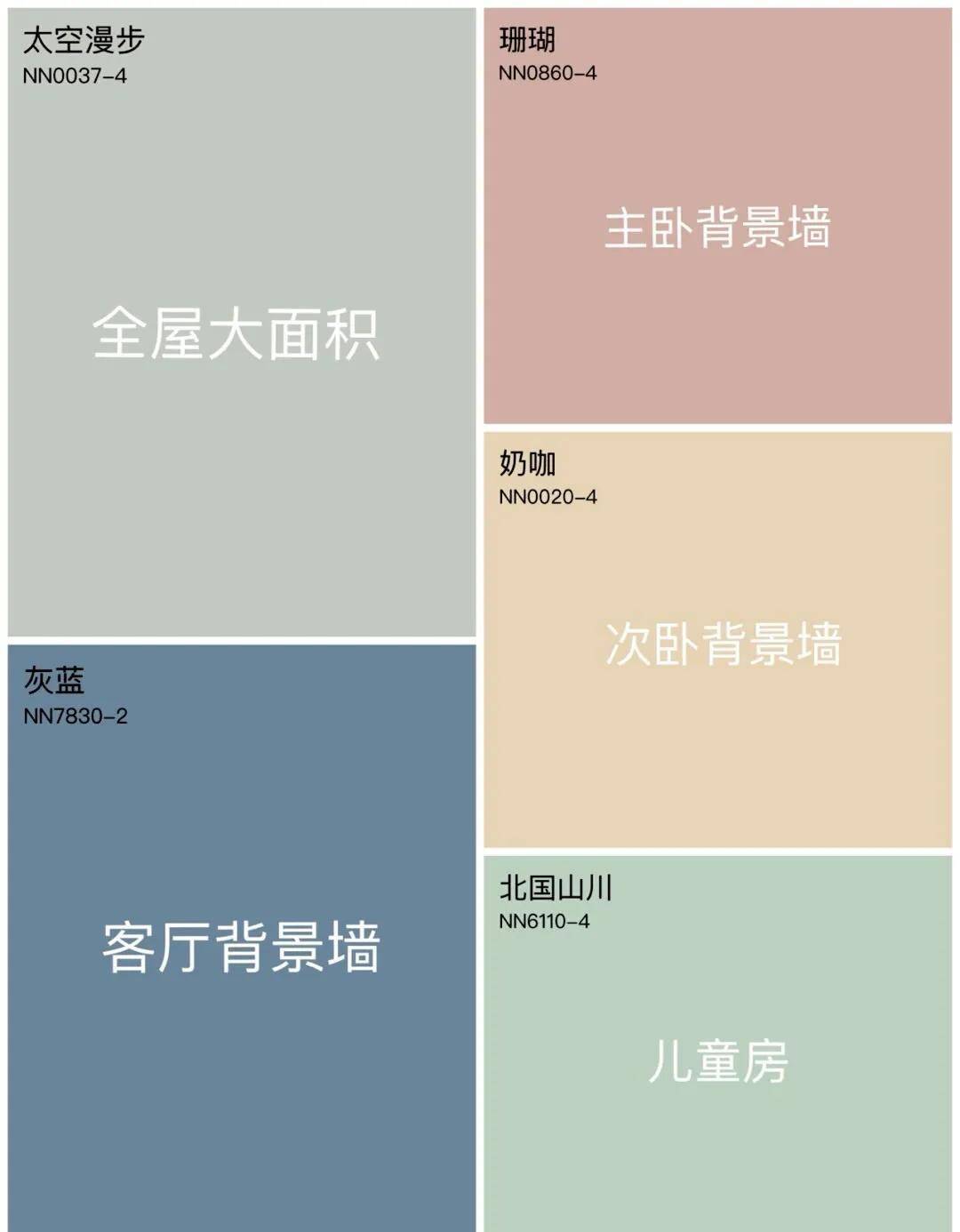 设计分享全屋颜色搭配设计实拍图