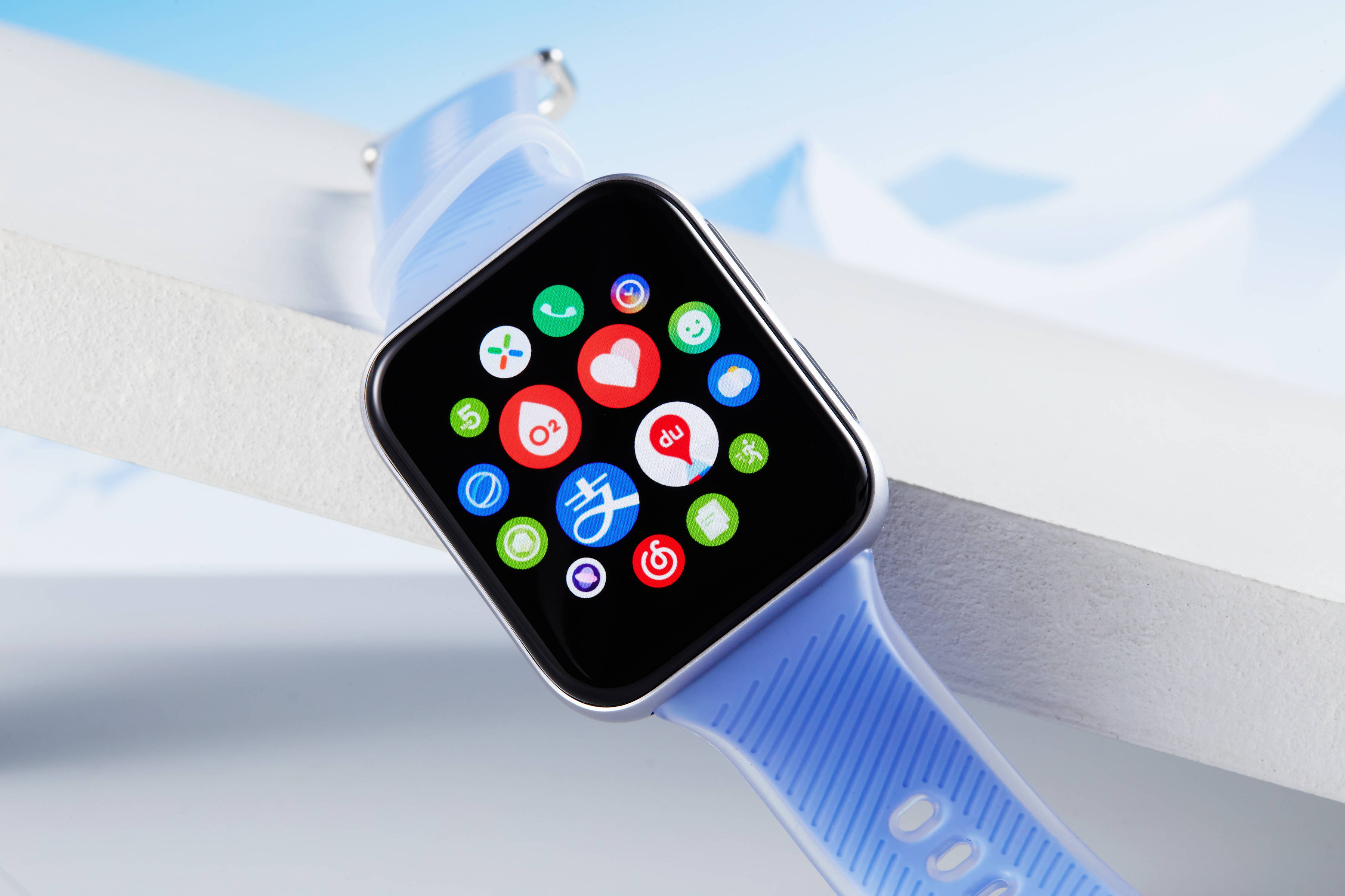 一眼记住的那抹蓝oppowatch2冰川湖蓝体验外观体验双升级