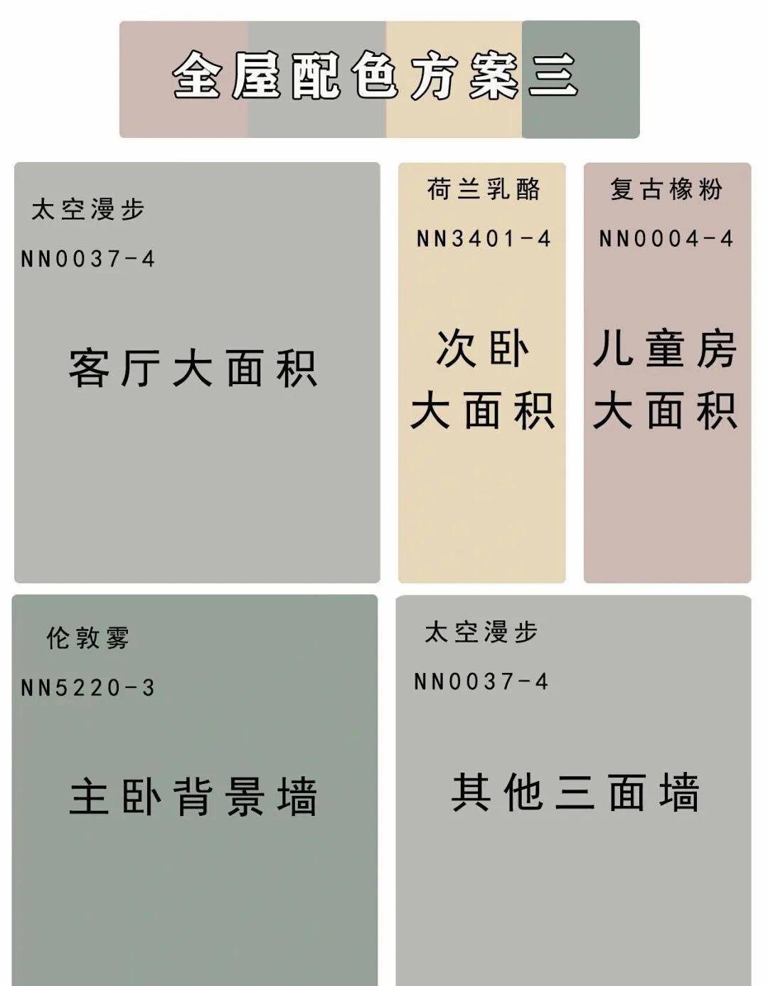 设计分享全屋颜色搭配设计实拍图