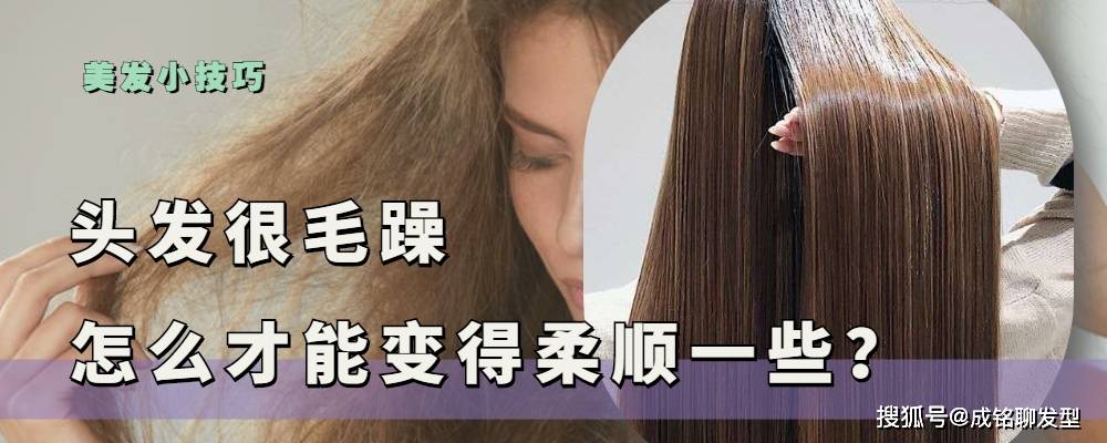 方法头发毛躁又干枯，怎样才能变得柔顺？这三种方法让发质顺滑又光亮