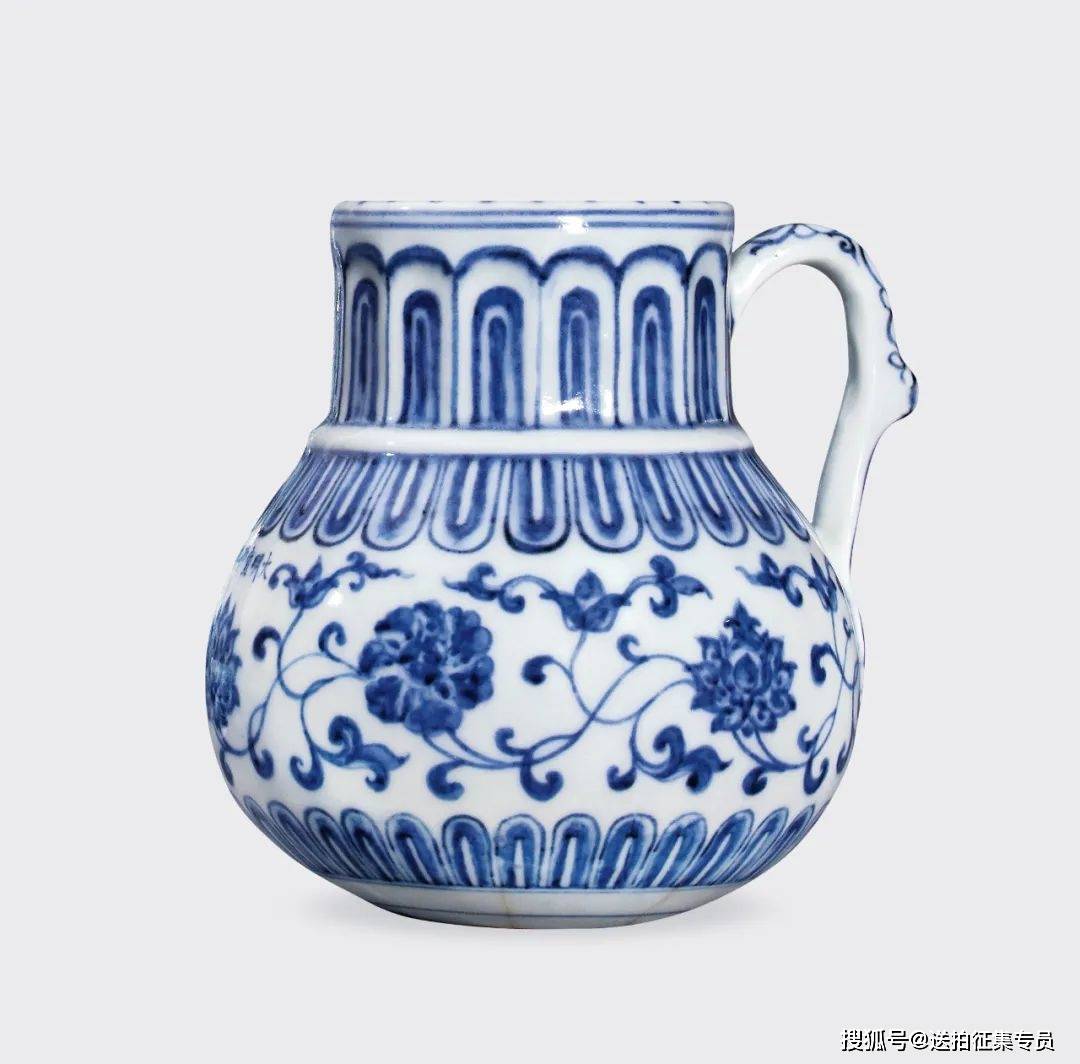 明宣德缠枝花卉菊瓣纹瓷器保利最新成交价格多少_搜狐网