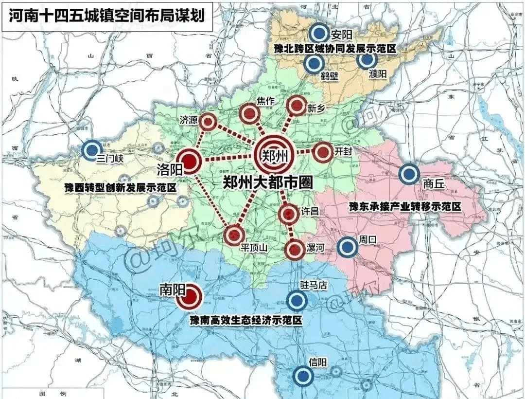 郑州都市圈9城,7个"配角"使命各不同,开封:我离郑州最近