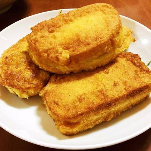 方法|孩子的早餐,我喜欢做炸馒头片,简单又好吃,外酥里软,咸香可口