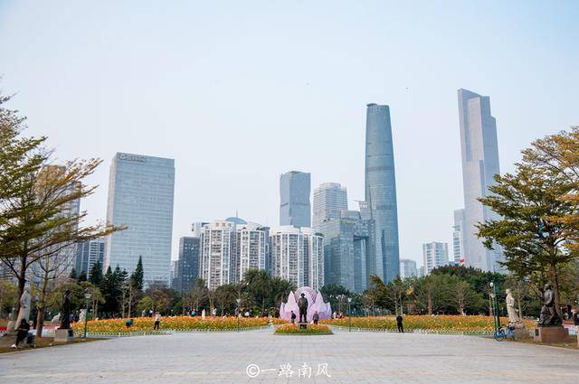 鲜花|广州二沙岛花开成海，这里没有围墙且免费开放，你去打卡了吗