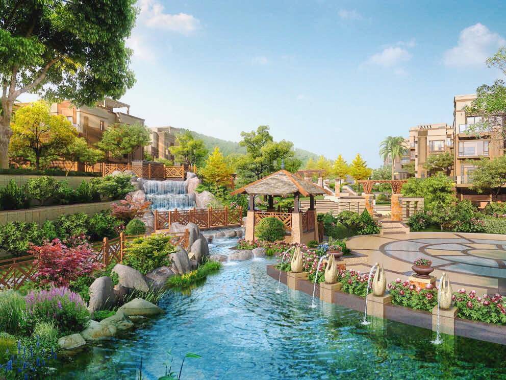 中山泷珀花园叠墅价格总包单位物业管理费售楼电话官网