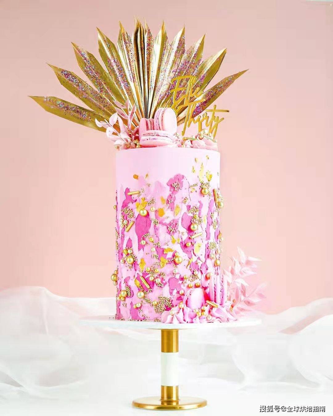 品牌春天到了,做个芭比风蛋糕吧!
