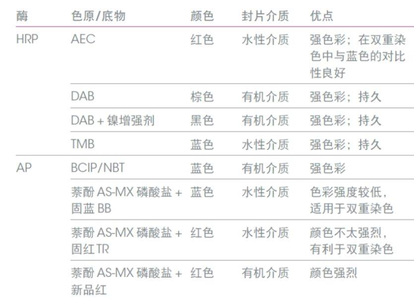 看够了免疫组化dab棕褐色显色换点不同的