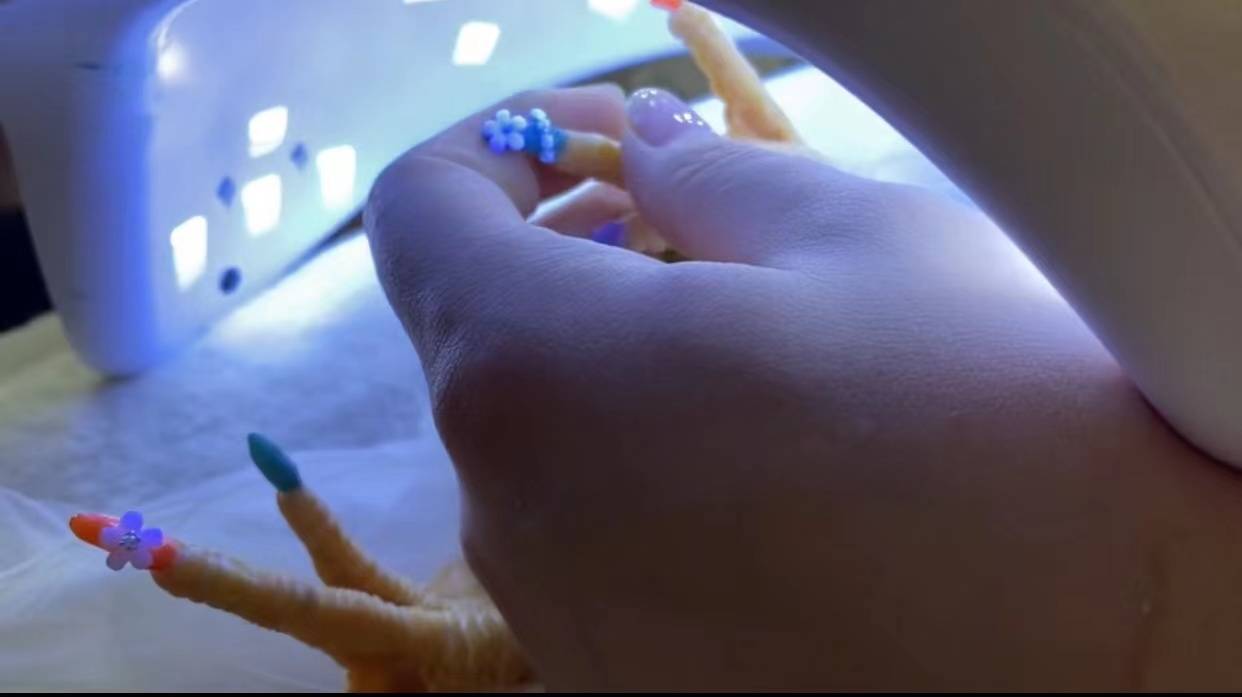 全套稀奇，女子买全套美甲工具，给公鸡做美甲，网友：不能吃得太饱