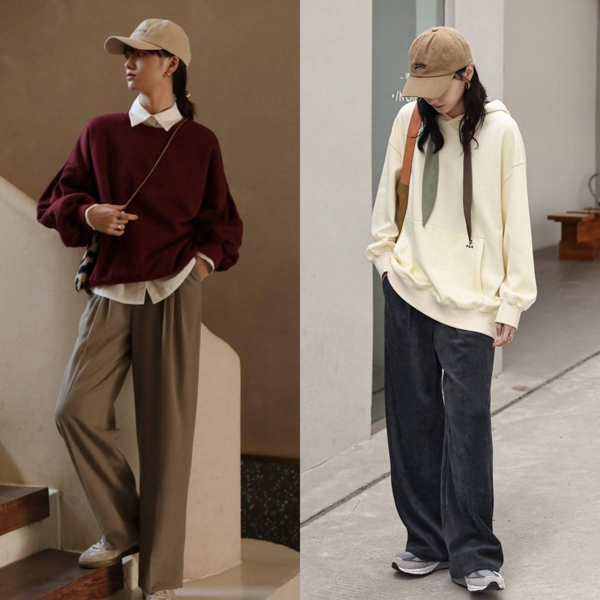 下装 卫衣不一定要配牛仔裤,试试搭这7款“下装”,穿出个性时髦感