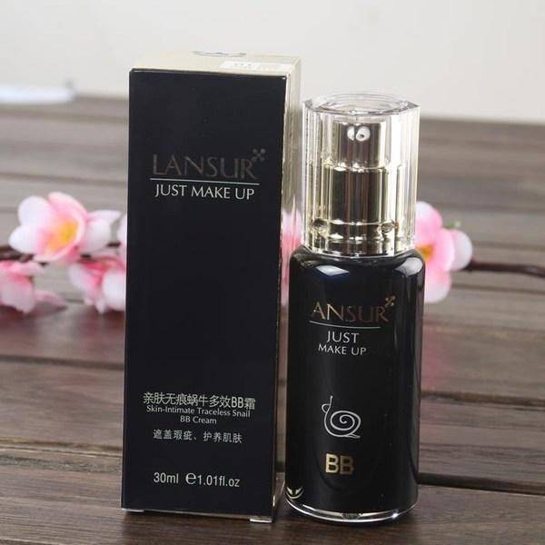分泌物出门如何打造精致底妆？且看仙女独爱兰瑟蜗牛BB霜