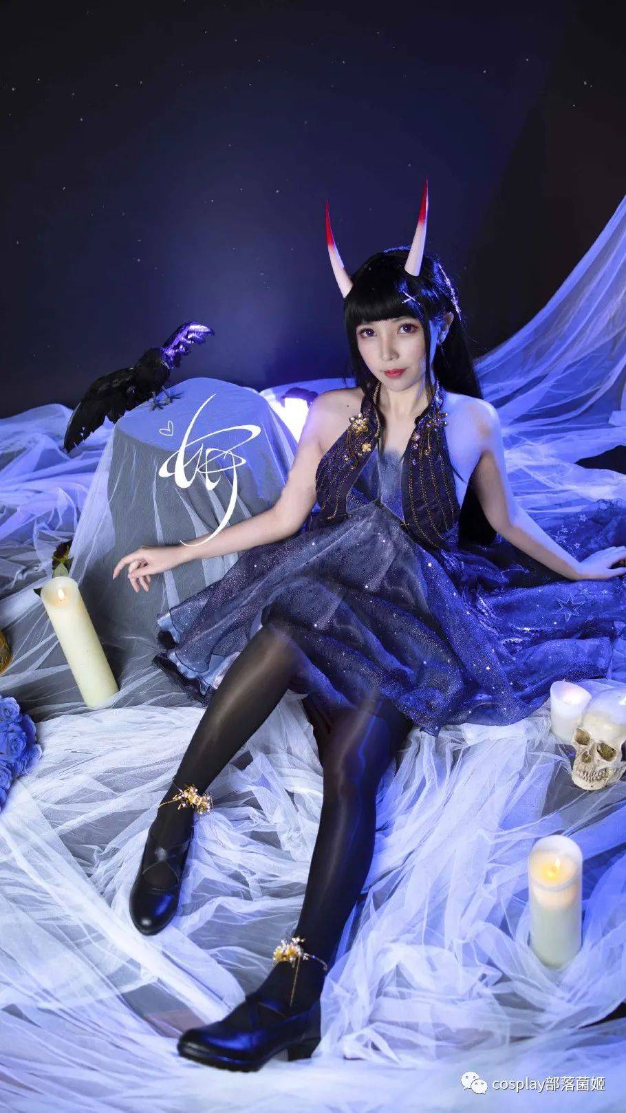 67cos碧蓝航线能代礼服cos正片妍子