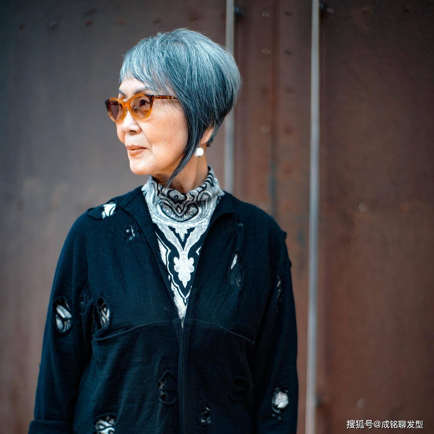 发型这才是老年人最好看的发型！清爽干练显年轻，优雅大气又有女人味