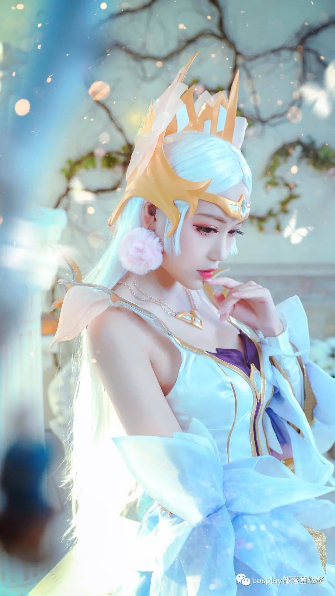 cos王者荣耀貂蝉金色仲夏夜之梦cos正片彩芸