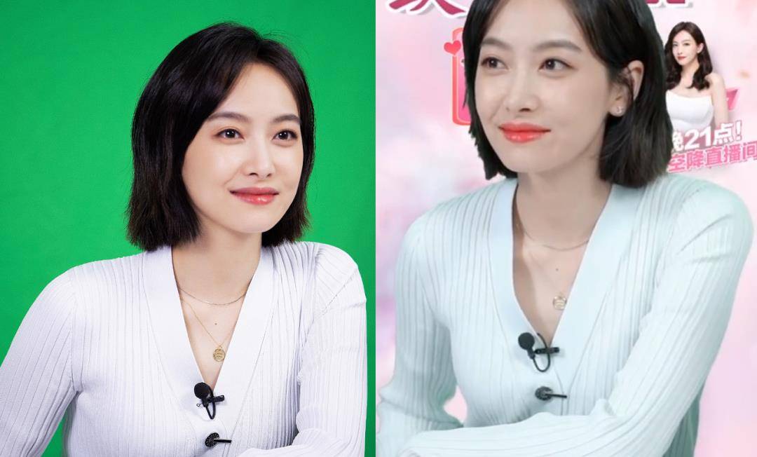 活动直播镜头下的女明星:杨紫唐嫣苹果肌瞩目,热巴娜扎跟精修图没差