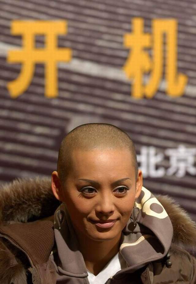长发|剃了头更惊艳，戴头套反而拉低颜值，女明星光头造型差异大