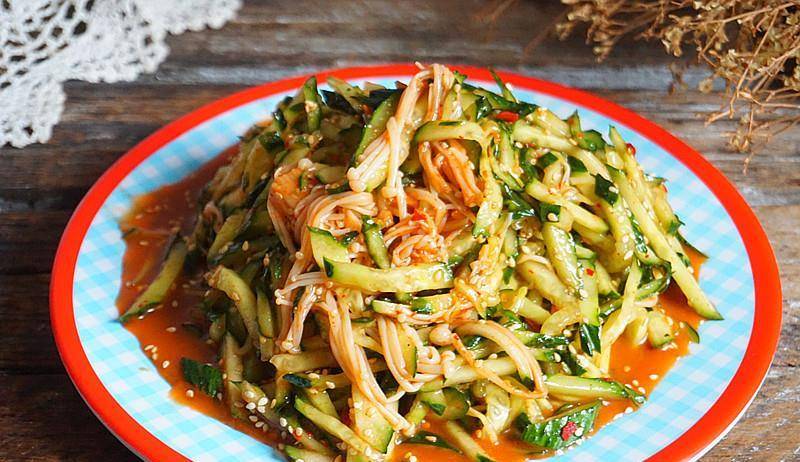 原创秋天去火小凉菜香辣爽口简单好做5块钱能做一大盘